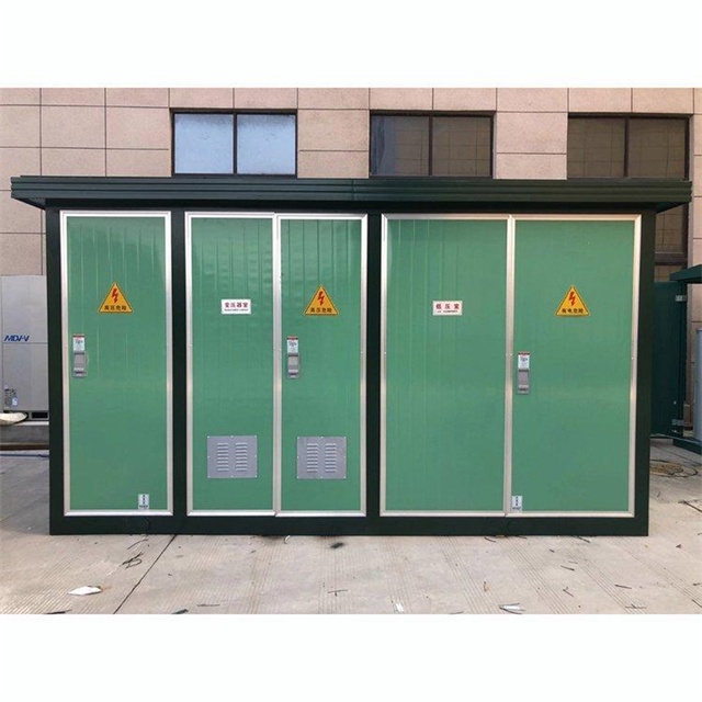 鹤城1600KVA欧式箱式变压器